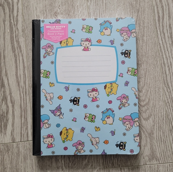 NEW Hello Kitty and Friends 2 Pack Composition Notebooks - Picture 2 of 4
